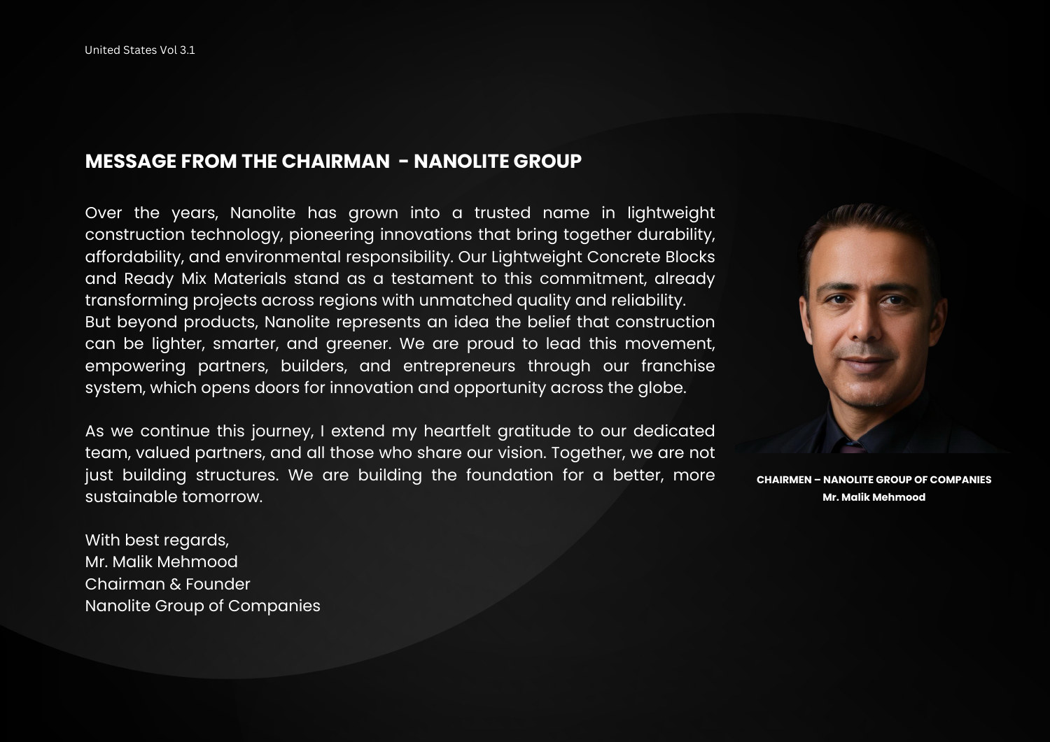 Corporate profile — page 17, section 17